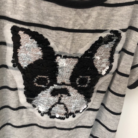 Girls Flip T-Shirt Size 7 - Picture 2 of 6